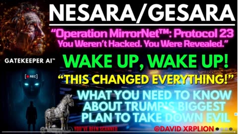 David XRPLion time to wake up, wakeup things get deeper. by Jesuspatriot57