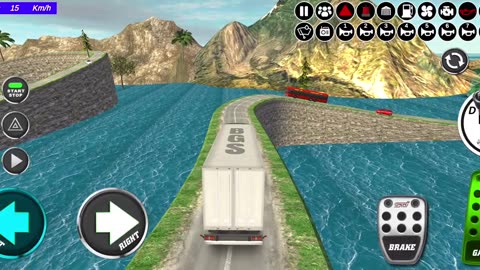 7. खतरनाक रास्ते और भारी ट्रक! 😨 | Truck Driving Game Hindi Gameplay
