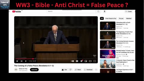 WW3 - Bible - Anti Christ - A False Peace
