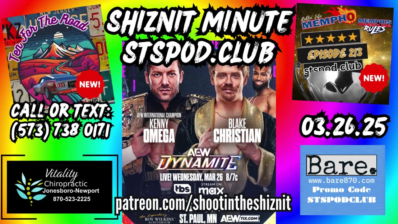 SHIZNIT MINUTE 03.26.25 -BT TALKS OMEGA VS CHRISTIAN!