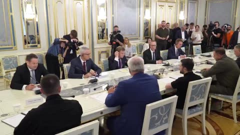 🤝🇺🇦 Ukraine Russia War | President Zelenskyy Meets German Defense Officials in Kyiv | RCF