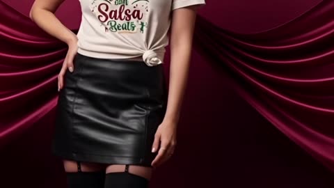 Wearing flavor and feeling myself… would you rock this beach vibe tee too? #BeachStyle #LatinaVibes