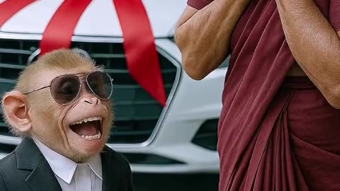 Conductor Pushed Monkey’s Mother Out, Then This Happened
