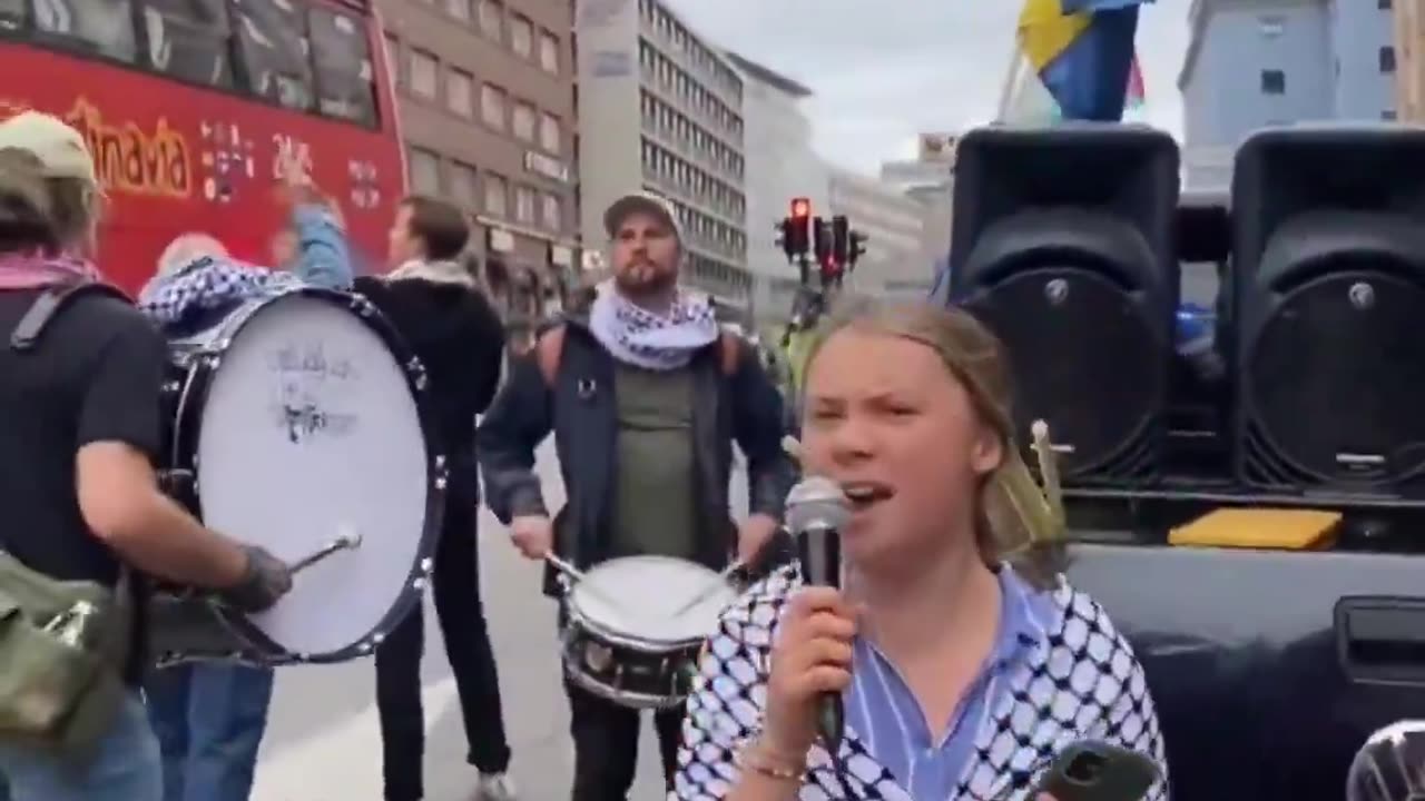 🔥🚨BREAKING_ Greta Thunberg is currently heading to Gaza