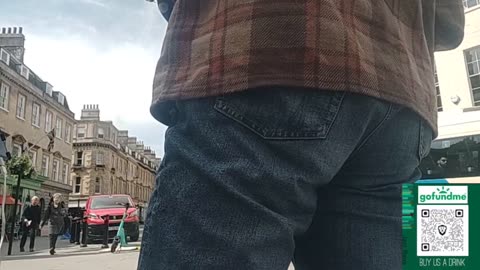 Jazz Nano Street Edition: Busking in Bath, England: 2025 Tour in UK