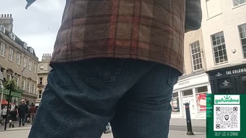 Jazz Nano Street Edition: Busking in Bath, England: 2025 Tour in UK