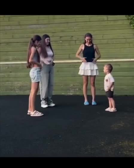 They learn from the young age 😂