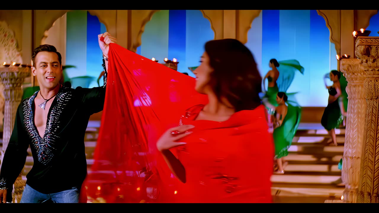 8K Remastered - Lal Dupatta _ Priyanka Chopra_ Salman Khan_ Akshay Kumar _ Mujhse Shaadi Karogi