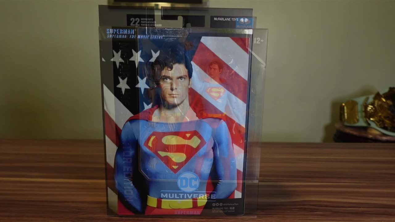 Superman 1978 Film Action Figure (Christoper Reeve) #shorts [full vid in desc.]