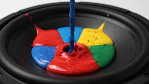 Paint splash ASMR