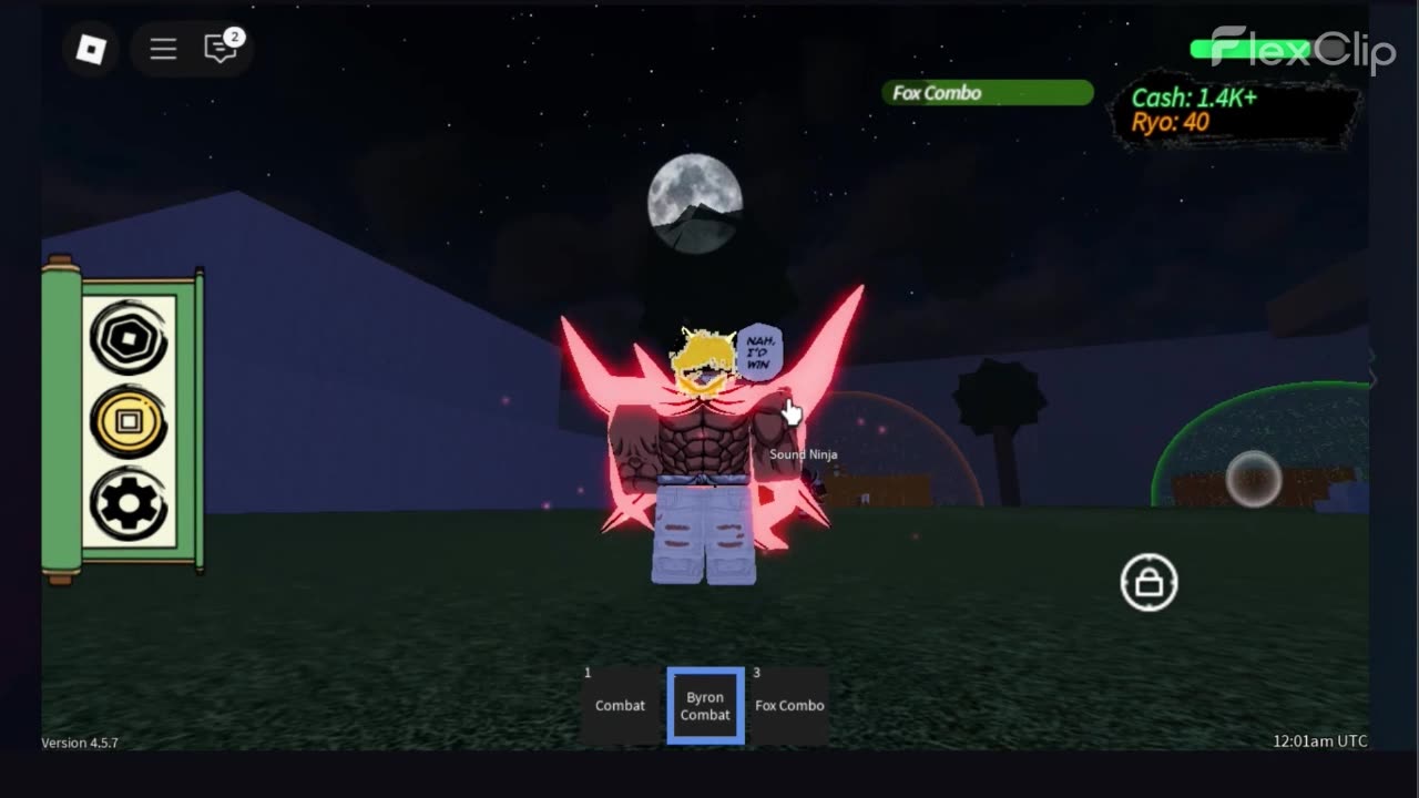 just playing,ninja tycoon(I get cooked)