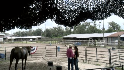 Skipper Calder & Cowboy-up Ministry bring horse training with a message at 11am.