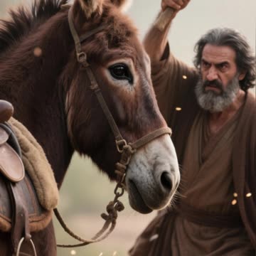 Balaam's talking Donkey.