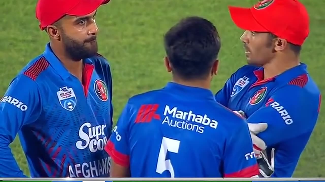 Pak vs afg last over darama full fight