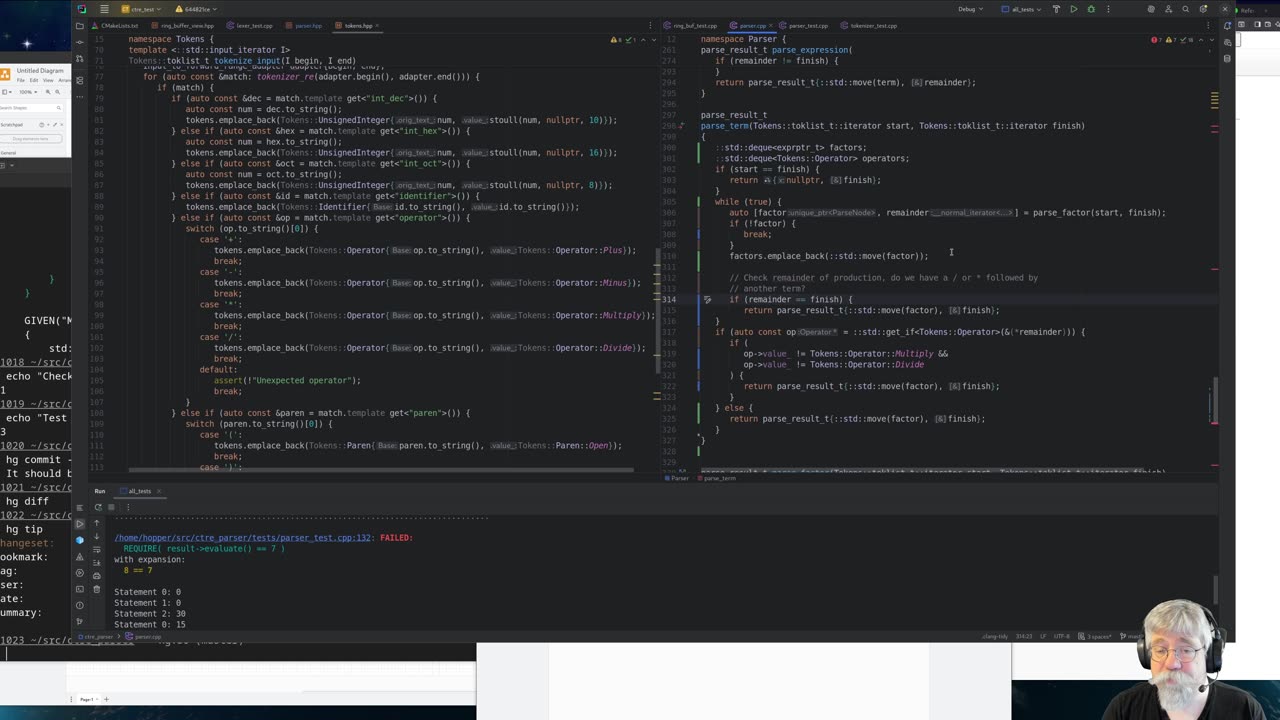 Parsing in C++ using CTRE