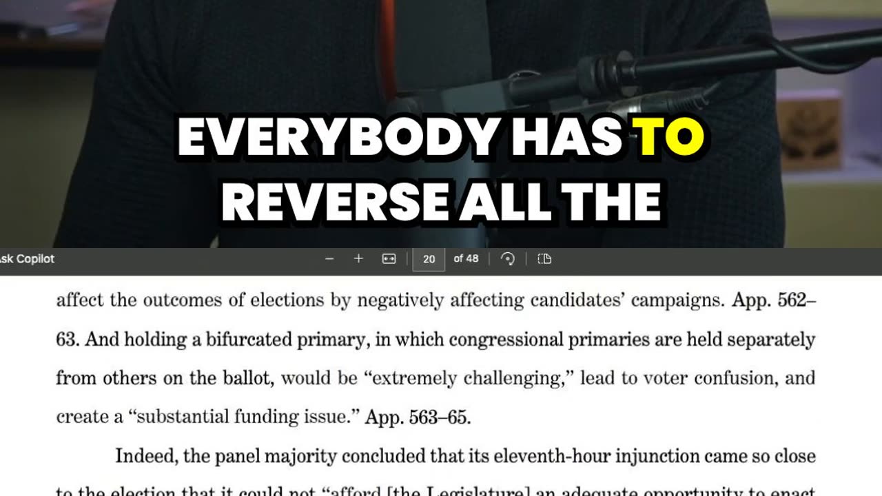 Courts FREEZE Election Rules at the Last Minute