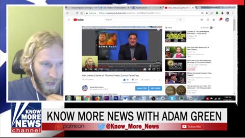 Adam Green/Know More News is a mossad honeypot