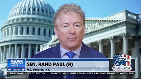 Dr. Rand Paul on Iran Intel Confusion on Bannon's War Room