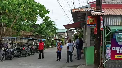 Bayabas St. in Binan City, Laguna, Philippines