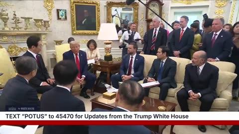 POTUS: "It's an honor to be with President Lee of South Korea"