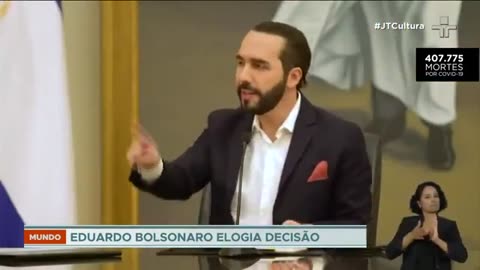 Presidente de El Salvador afasta juízes corruptos do superior tribunal. 2021/05/03