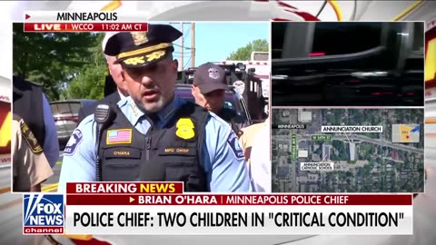 'They were in church!': Minneapolis mayor delivers emotional remarks after mass shooting