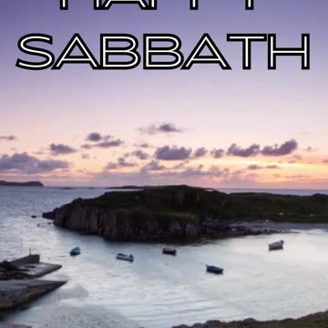 Happy Sabbath