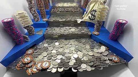 Returned the $500$1000 chip high limit coin pusher
