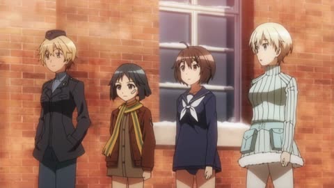 Brave Witches - Waltrud excited