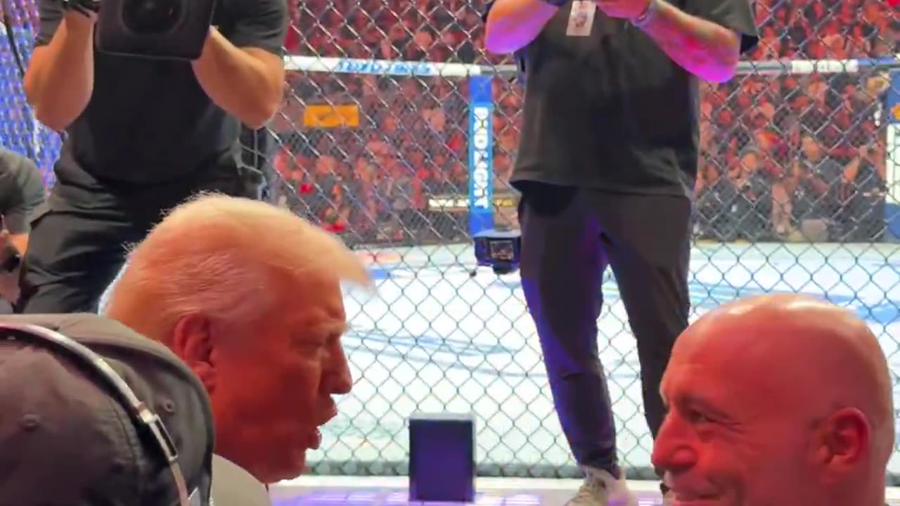 The vibe was positive at last nights fight: Joe Rogan and 47