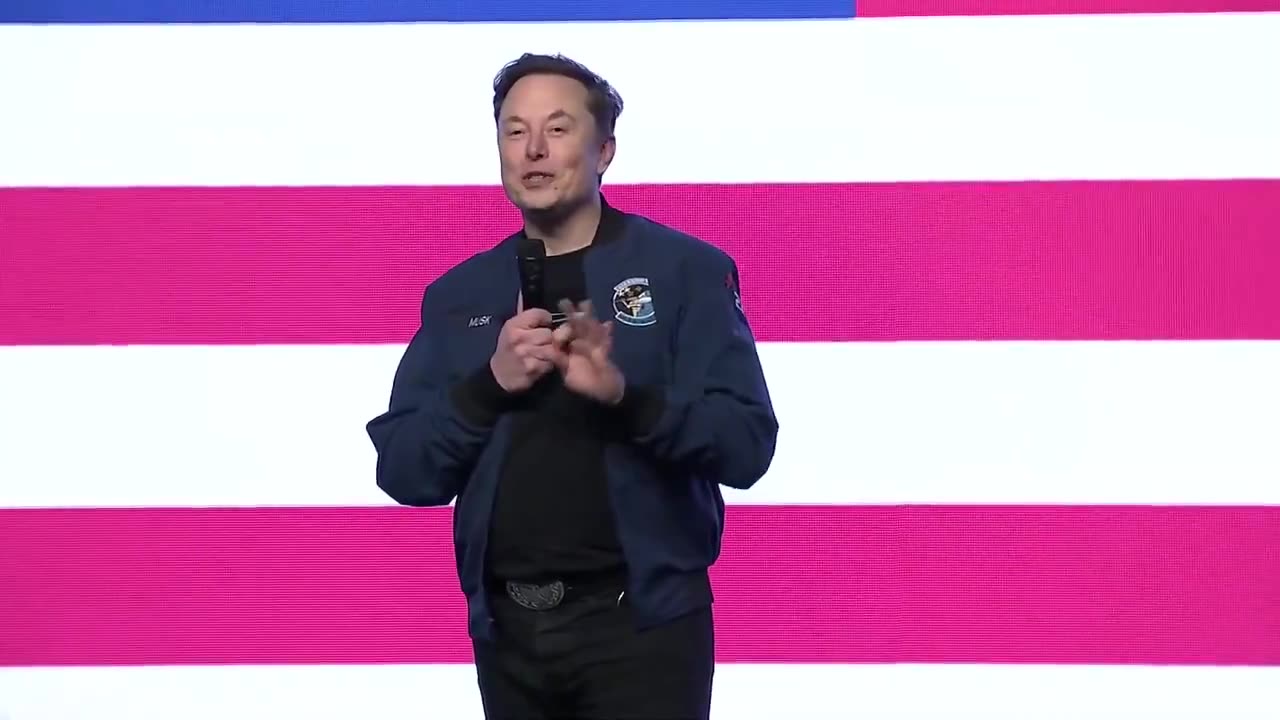 Musk Tells Rally Protesters to 'Say Hi to George for Me'