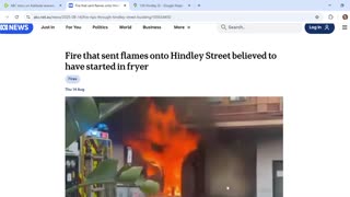 Was fire in Hindley St Adelaide part of Luciferian ritual to open a portal to Hell?