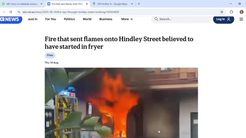 Was fire in Hindley St Adelaide part of Luciferian ritual to open a portal to Hell?