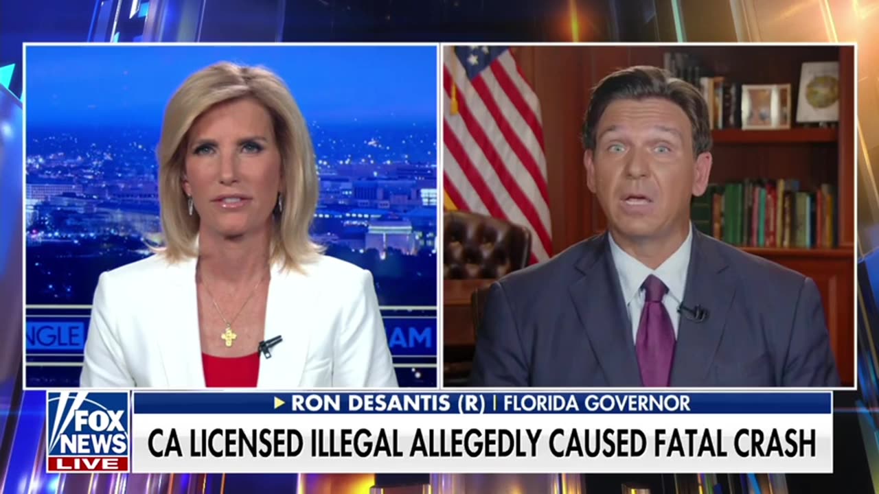 Gov DeSantis: Illegal Aliens Shouldn't Have Driver's Licenses