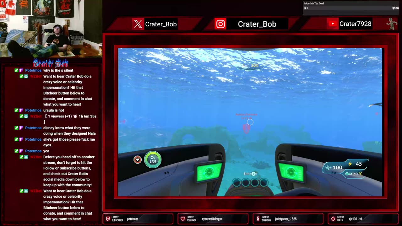 [NO LEFT BUMPER] Come with me into the briny deep..... Subnautica
