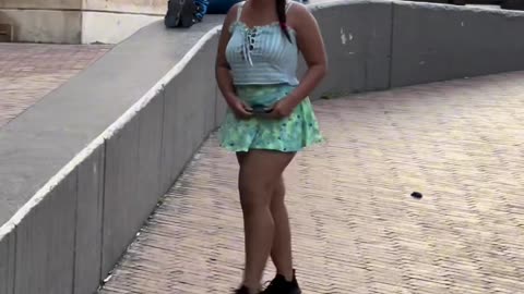 She was shocked
