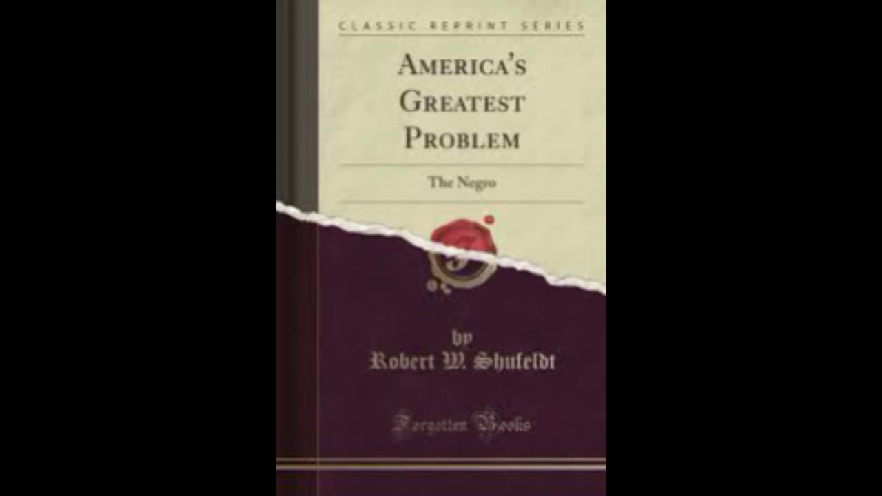 Americas Greatest Problem: the Negro by R.W. Shufeldt. Chapter 8 part 1.