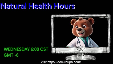 Dr. Kroupa's Natural Health Hours