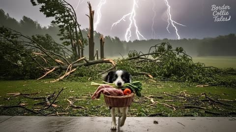 Brave Kittens and Mama Cat Fishing in the Storm. But What They Found Was More Preciou