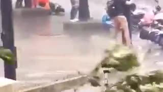Must Watch: power of nature, heavy rainfall, strong wind #shorts