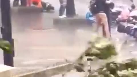 Must Watch: power of nature, heavy rainfall, strong wind #shorts