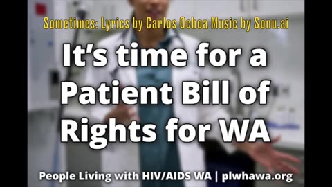 Free Bill of Rights Resources from PLWHA WA
