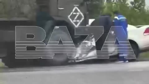 🚛💥 Ukraine Russia War | Fatal Collision of Russian Military Truck and Civilian Car in Moscow… | RCF