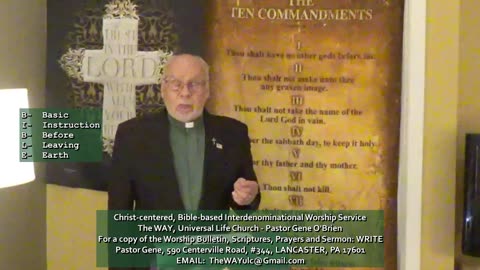 The WAY, Universal Life Church with Pastor Gene and Rebecca #345