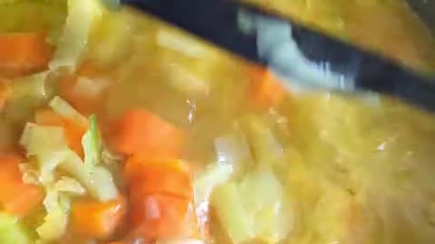 Carrot and ginger cream soup perfect for warmin after a cold autumn day