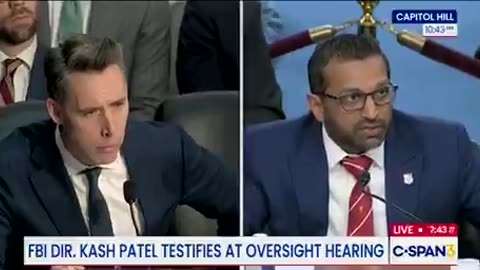 Kash Patel OverSight Hearing || Charlie Kirk