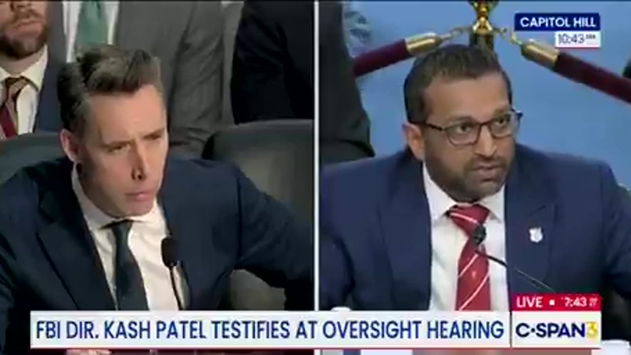 Kash Patel OverSight Hearing || Charlie Kirk