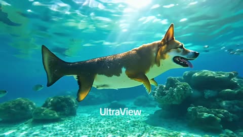 DogFish 😱 #dogfish #dog #cute #fish #dogfish #fyp #viral