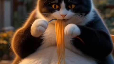 🧄🚙 Fat Cat’s Garlic Road Trip 🍝🌅 | Pasta Night Mission