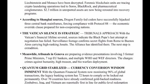 WTPN SITUATION UPDATE FEATURING RESTORED REPUBLIC 5-1-25